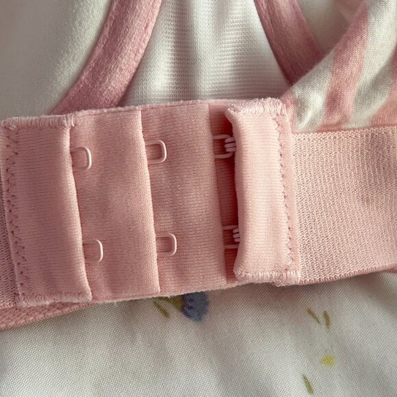 Victoria's Secret Pink and White Striped Bra - Picture 6 of 7